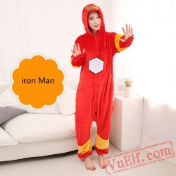 Iron Man Onesie Costume & Pajamas - Halloween Costumes