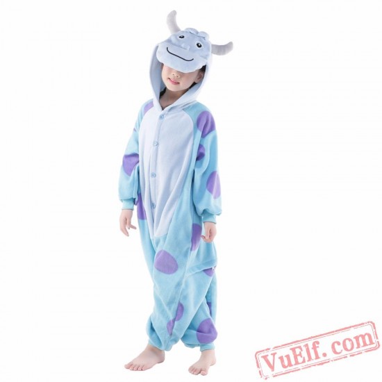 Sullivan Onesie Costumes / Pajamas for Kids - Kigurumi Onesies