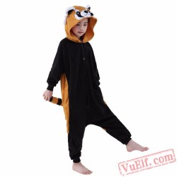 Cartoon Racoon Onesie Costumes / Pajamas for Kids - Kigurumi Onesies