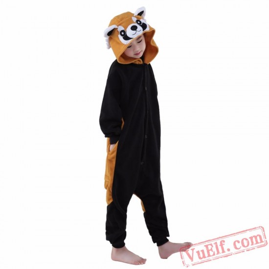 Cartoon Racoon Onesie Costumes / Pajamas for Kids - Kigurumi Onesies