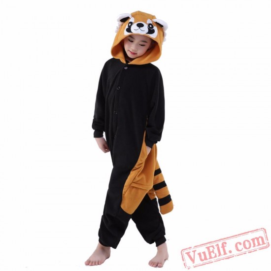 Cartoon Racoon Onesie Costumes / Pajamas for Kids - Kigurumi Onesies