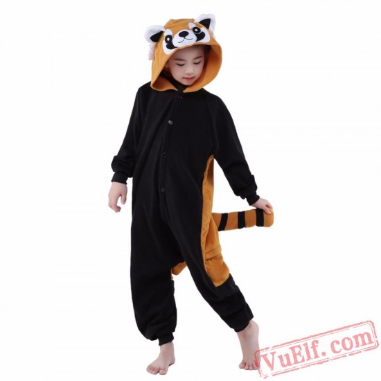 Cartoon Racoon Onesie Costumes / Pajamas for Kids - Kigurumi Onesies