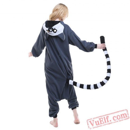 Ring Lemur Onesie Costumes / Pajamas for Adult - Kigurumi Onesies