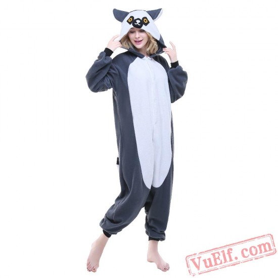 Ring Lemur Onesie Costumes / Pajamas for Adult - Kigurumi Onesies