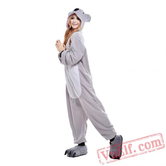 Grey Koala Onesie Costumes / Pajamas for Adult - Kigurumi Onesies