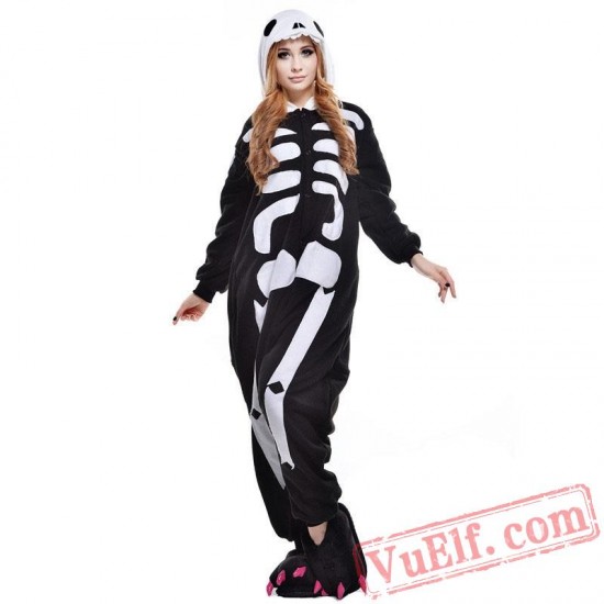 Skull Skeleton Onesie Costumes / Pajamas for Adult - Kigurumi Onesies