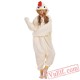 White Chicken Onesie Costumes / Pajamas for Adult - Kigurumi Onesies