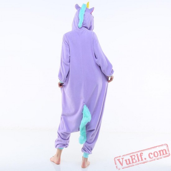 Purple Pegasus Onesie Costumes / Pajamas for Adult - Kigurumi Onesies