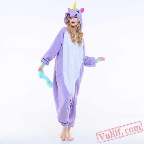 Purple Pegasus Onesie Costumes / Pajamas for Adult - Kigurumi Onesies