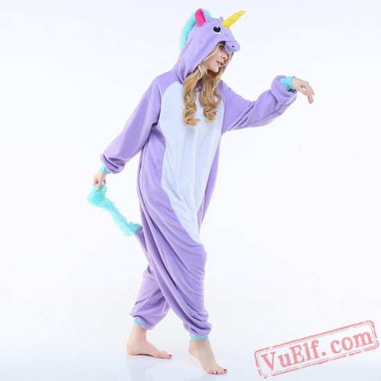 Purple Pegasus Onesie Costumes / Pajamas for Adult - Kigurumi Onesies