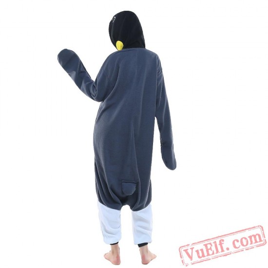 Grey Penguin Onesie Costumes / Pajamas for Adult - Kigurumi Onesies