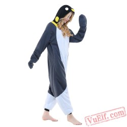 Grey Penguin Onesie Costumes / Pajamas for Adult - Kigurumi Onesies