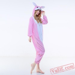 Pink Rabbit Onesie Costumes / Pajamas for Adult - Kigurumi Onesies