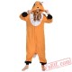 Brown Fox Onesie Costumes / Pajamas for Adult - Kigurumi Onesies