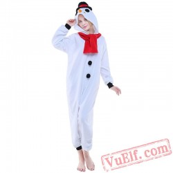 Snowman Onesie Costumes / Pajamas for Adult - Kigurumi Onesies