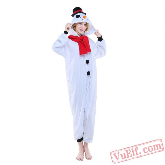 Snowman Onesie Costumes / Pajamas for Adult - Kigurumi Onesies