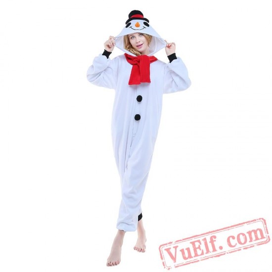 Snowman Onesie Costumes / Pajamas for Adult - Kigurumi Onesies