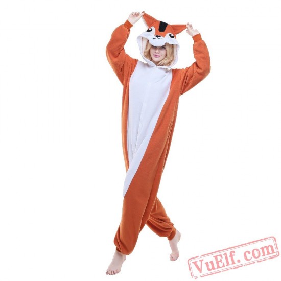 Squirrel Onesie Costumes / Pajamas for Adult - Kigurumi Onesies