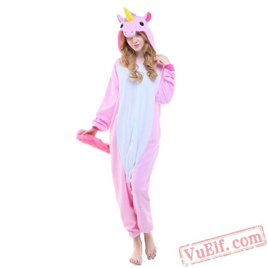 Pink Pegasus Onesie Costumes / Pajamas for Adult - Kigurumi Onesies