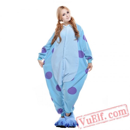 Cartoon Sullivan Onesie Costumes / Pajamas for Adult - Kigurumi Onesies