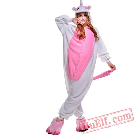 Pink Unicorn Onesie Costumes / Pajamas for Adult - Kigurumi Onesies