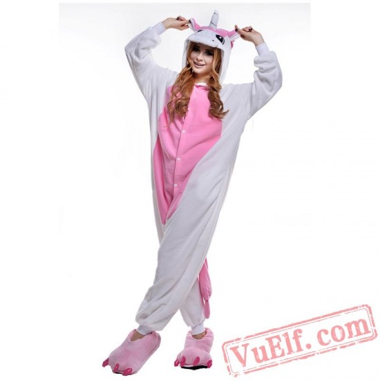 Pink Unicorn Onesie Costumes / Pajamas for Adult - Kigurumi Onesies