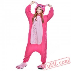Pink Stitch Onesie Costumes / Pajamas for Adult - Kigurumi Onesies