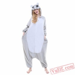 Grey Hippo Onesie Costumes / Pajamas for Adult - Kigurumi Onesies