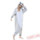 Grey Hippo Onesie Costumes / Pajamas for Adult - Kigurumi Onesies