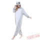 Grey Hippo Onesie Costumes / Pajamas for Adult - Kigurumi Onesies