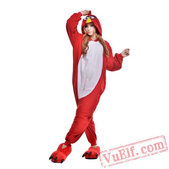 Red Birds Onesie Costumes / Pajamas for Adult - Kigurumi Onesies