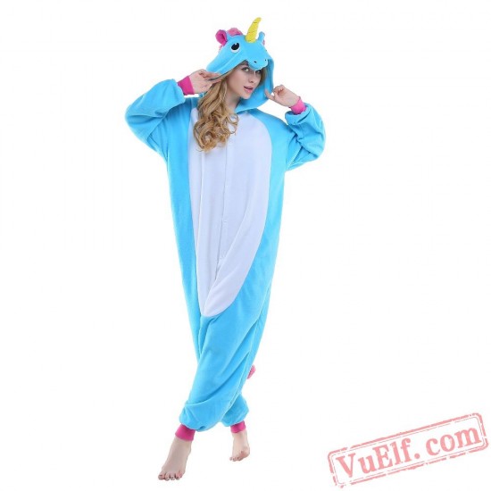 Blue Pegas Onesie Costumes / Pajamas for Adult - Kigurumi Onesies