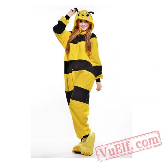 Cartoon Bee Onesie Costumes / Pajamas for Adult - Kigurumi Onesies