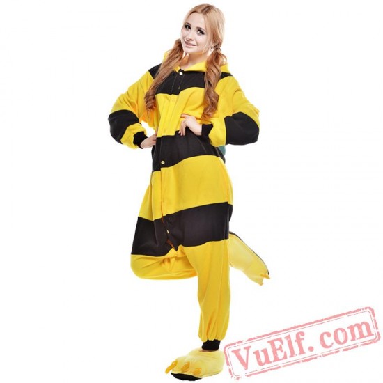 Cartoon Bee Onesie Costumes / Pajamas for Adult - Kigurumi Onesies