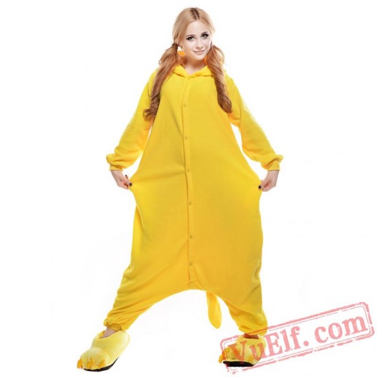 Cartoon Pikachu Onesie Costumes / Pajamas for Adult - Kigurumi Onesies