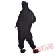 Cartoon Black Pig Onesie Costumes / Pajamas for Adult - Kigurumi Onesies