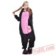 Cartoon Black Pig Onesie Costumes / Pajamas for Adult - Kigurumi Onesies