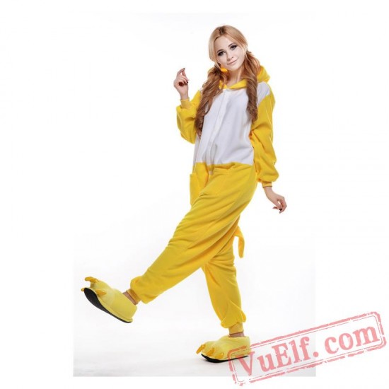 Yellow Duck Onesie Costumes / Pajamas for Adult - Kigurumi Onesies
