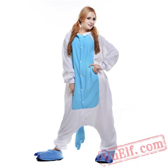 Blue Unicorn Onesie Costumes / Pajamas for Adult - Kigurumi Onesies