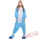 Blue Hippo Onesie Costumes / Pajamas for Adult - Kigurumi Onesies