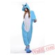 Blue Hippo Onesie Costumes / Pajamas for Adult - Kigurumi Onesies