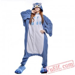 Blue Owl Onesie Costumes / Pajamas for Adult - Kigurumi Onesies