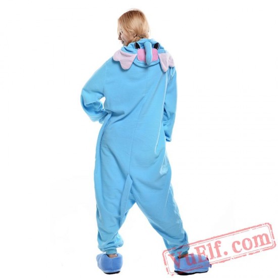 Blue Elephant Onesie Costumes / Pajamas for Adult - Kigurumi Onesies