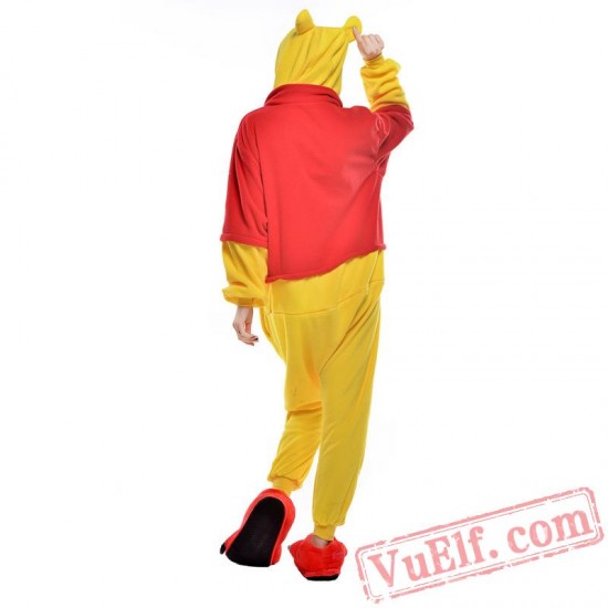 Winne Bear Onesie Costumes / Pajamas for Adult - Kigurumi Onesies