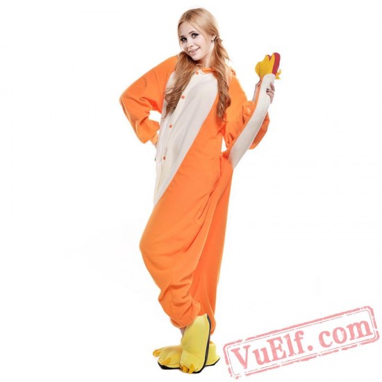 Cartoon Charmander Onesie Costumes / Pajamas for Adult - Kigurumi Onesies