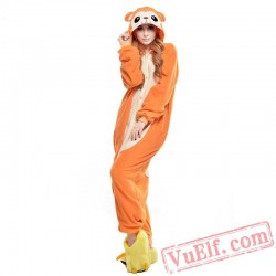 Orange Monkey Onesie Costumes / Pajamas for Adult - Kigurumi Onesies