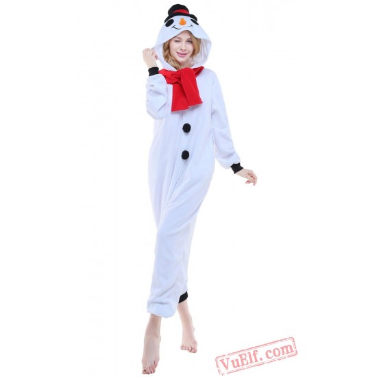 Snowman Onesie Costumes / Pajamas for Adult - Kigurumi Onesies