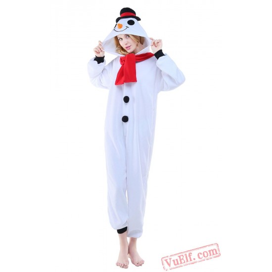 Snowman Onesie Costumes / Pajamas for Adult - Kigurumi Onesies