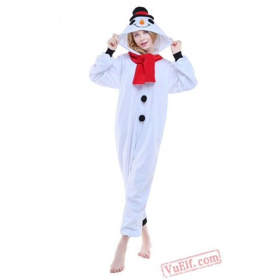 Snowman Onesie Costumes / Pajamas for Adult - Kigurumi Onesies