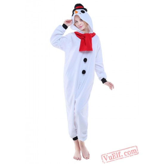 Snowman Onesie Costumes / Pajamas for Adult - Kigurumi Onesies